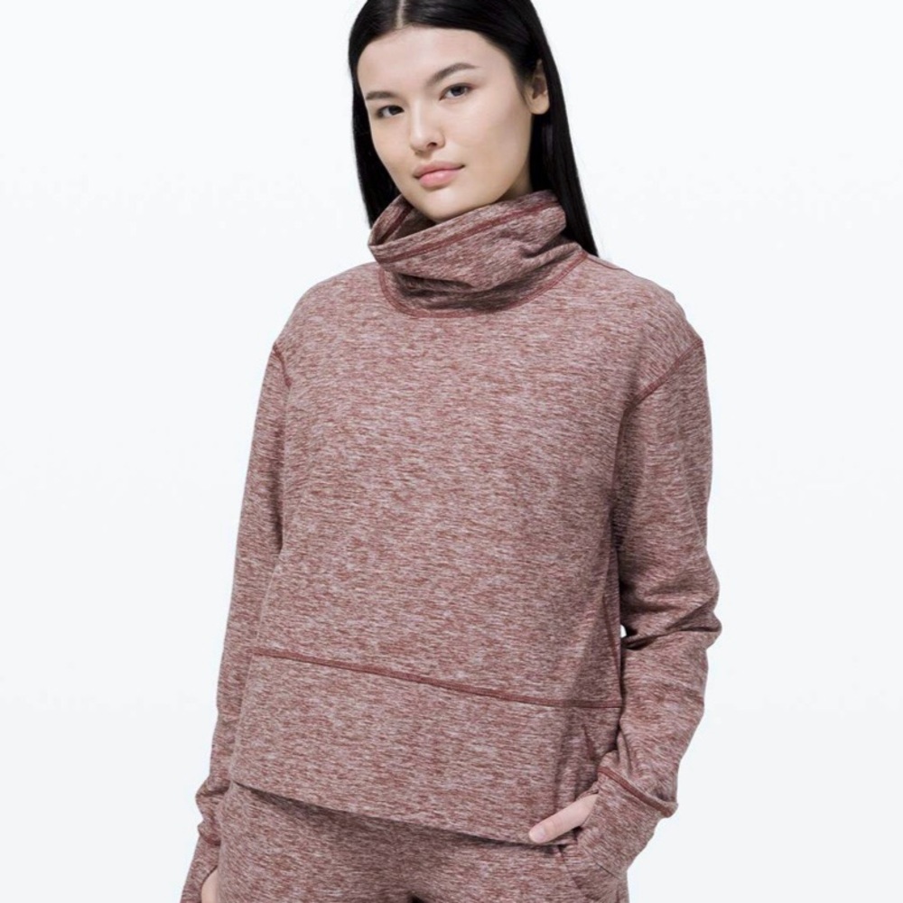 Lululemon Ready to Rulu Fleece
Pullover, Heathered Savannah